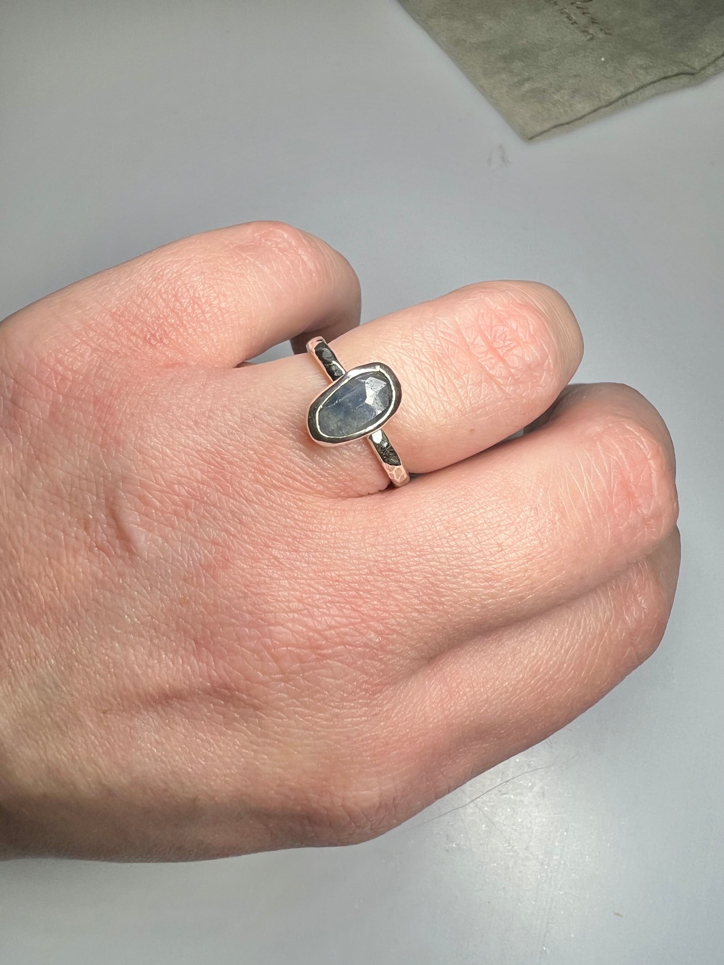 Sapphire ring UK size M