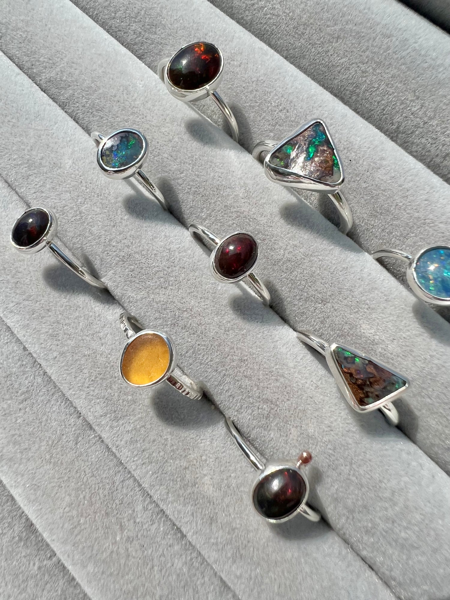Opal jewellery
