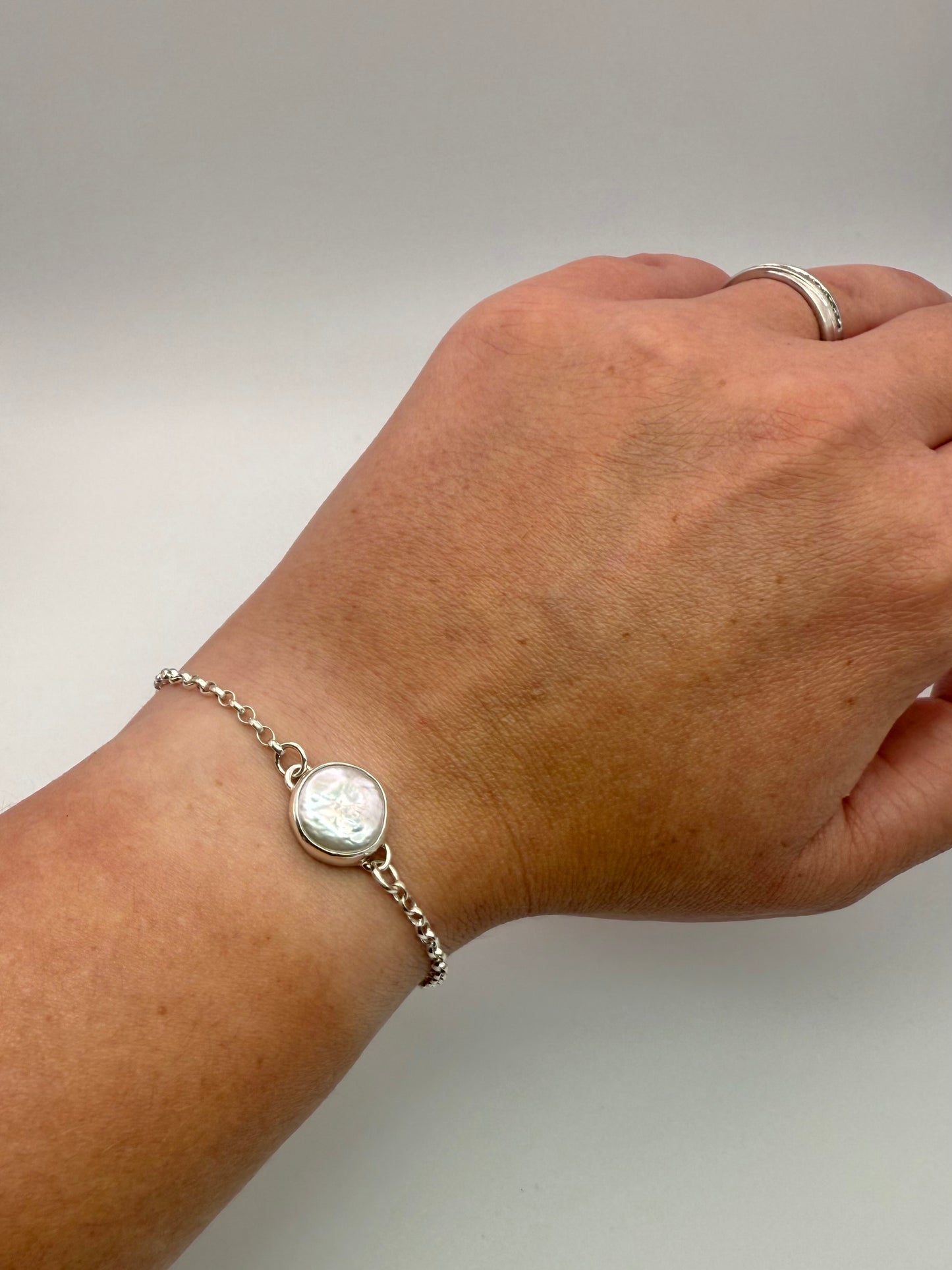 Fresh water pearl bracelet