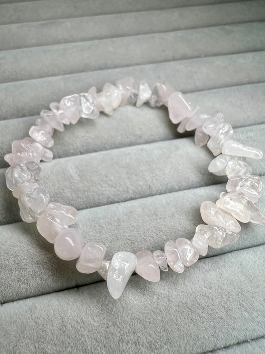 Rose quartz bracelet