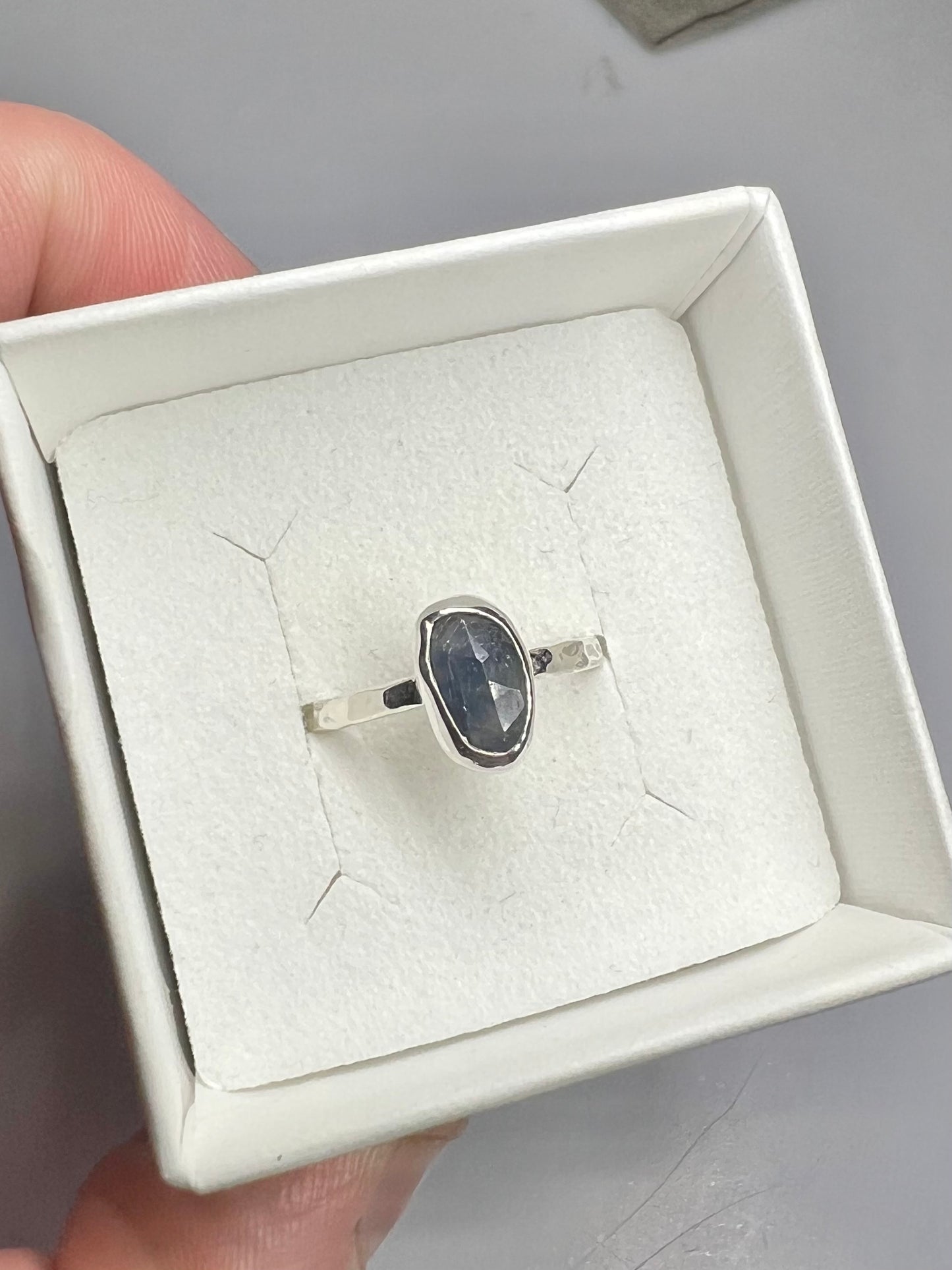 Sapphire ring UK size M