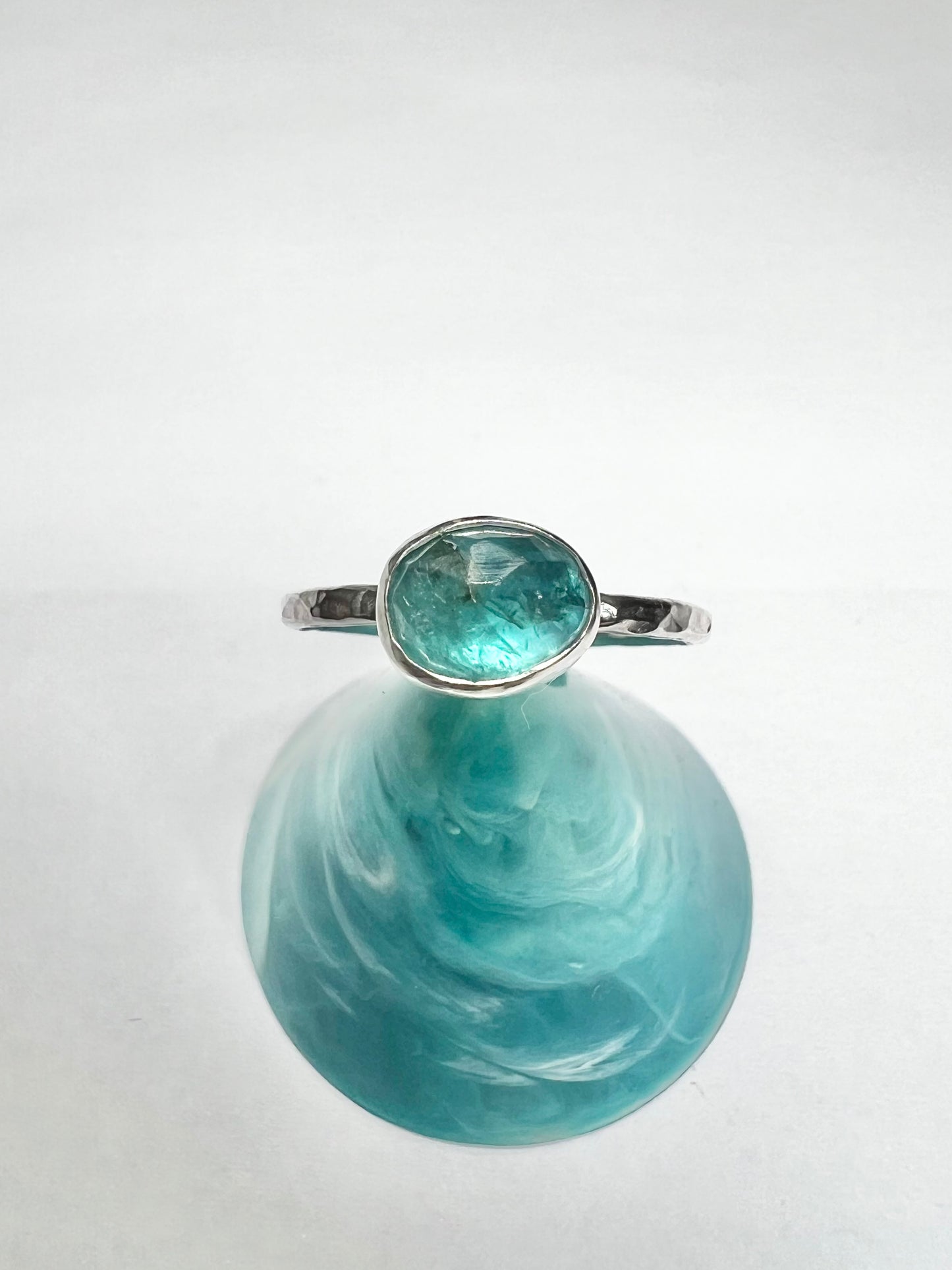 Apatite ring - size UK L