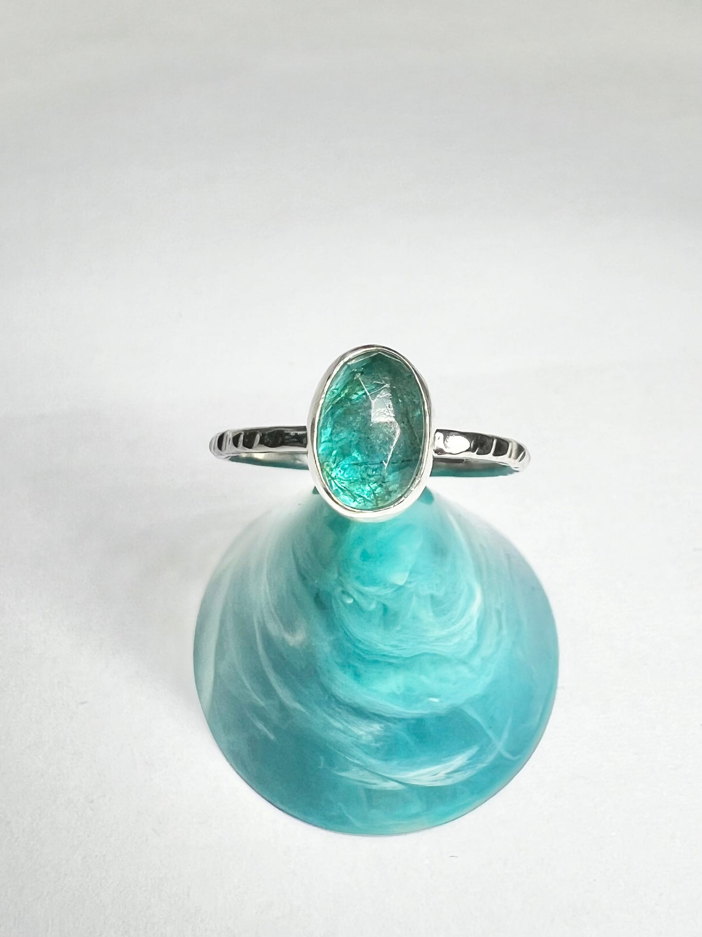 Apatite ring - size UK N1/2