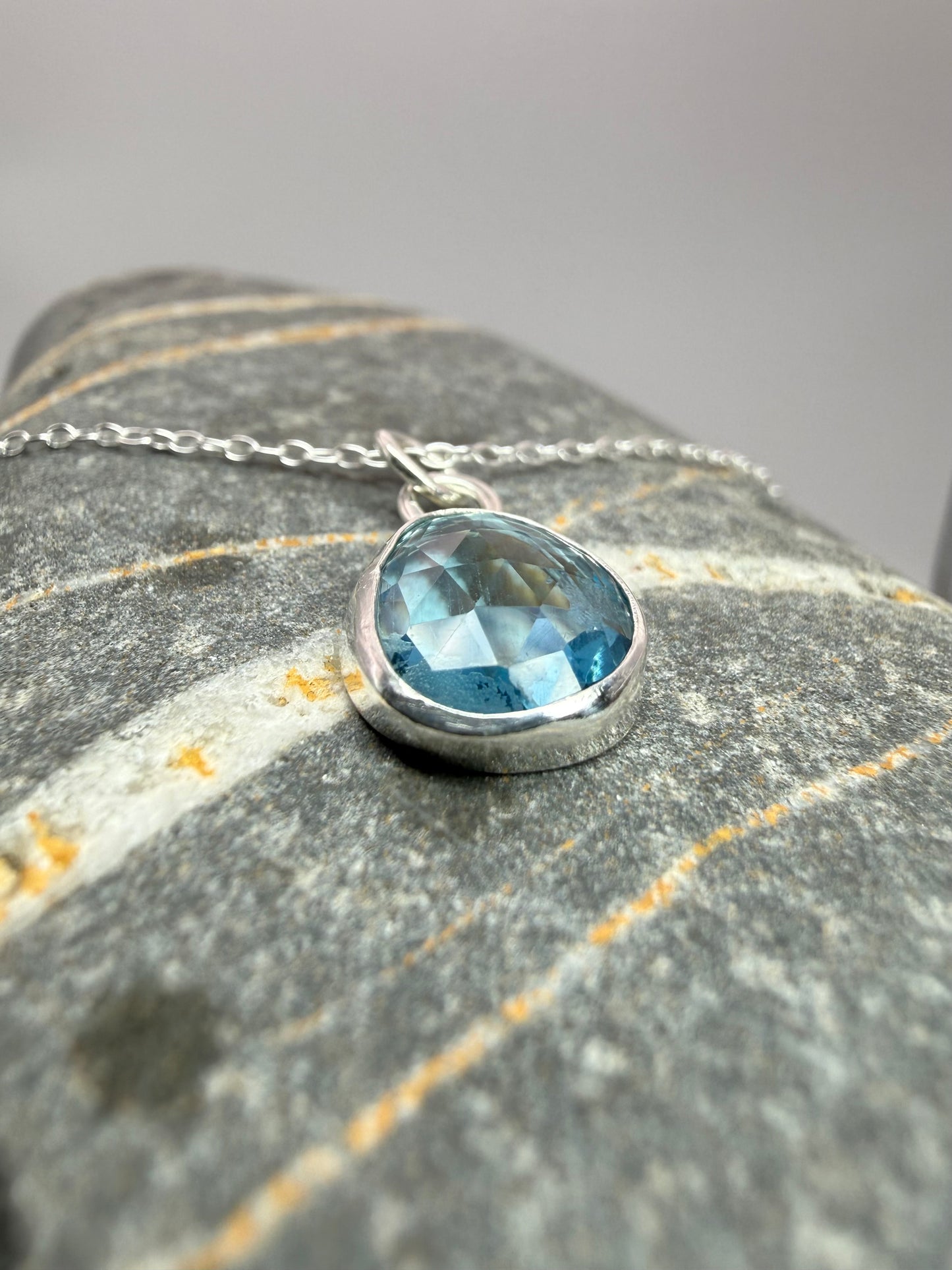 Topaz necklace