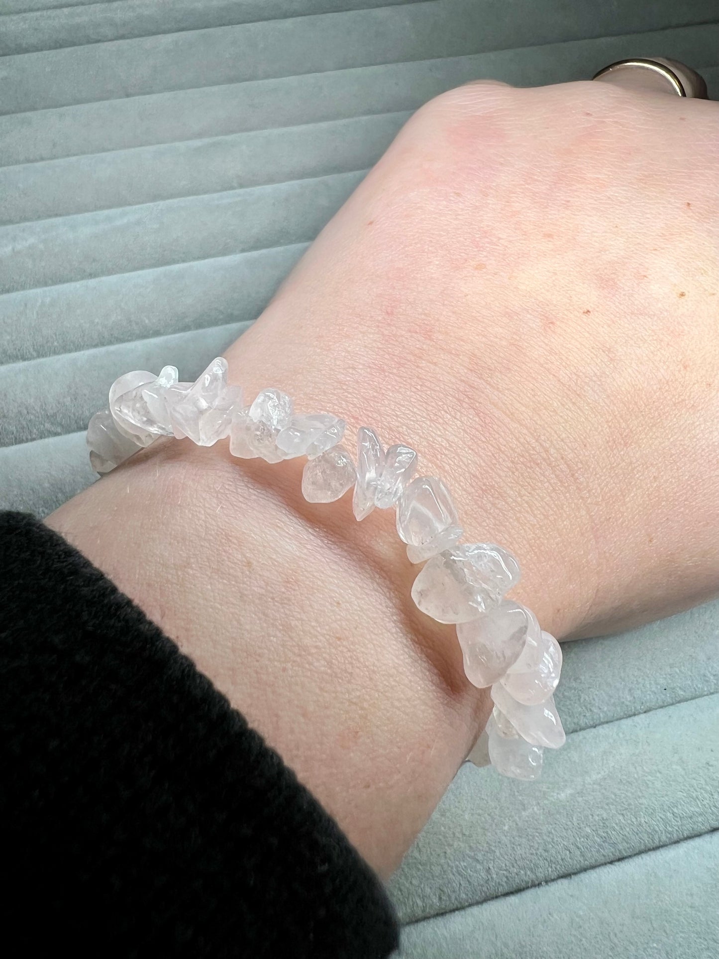 Rose quartz bracelet