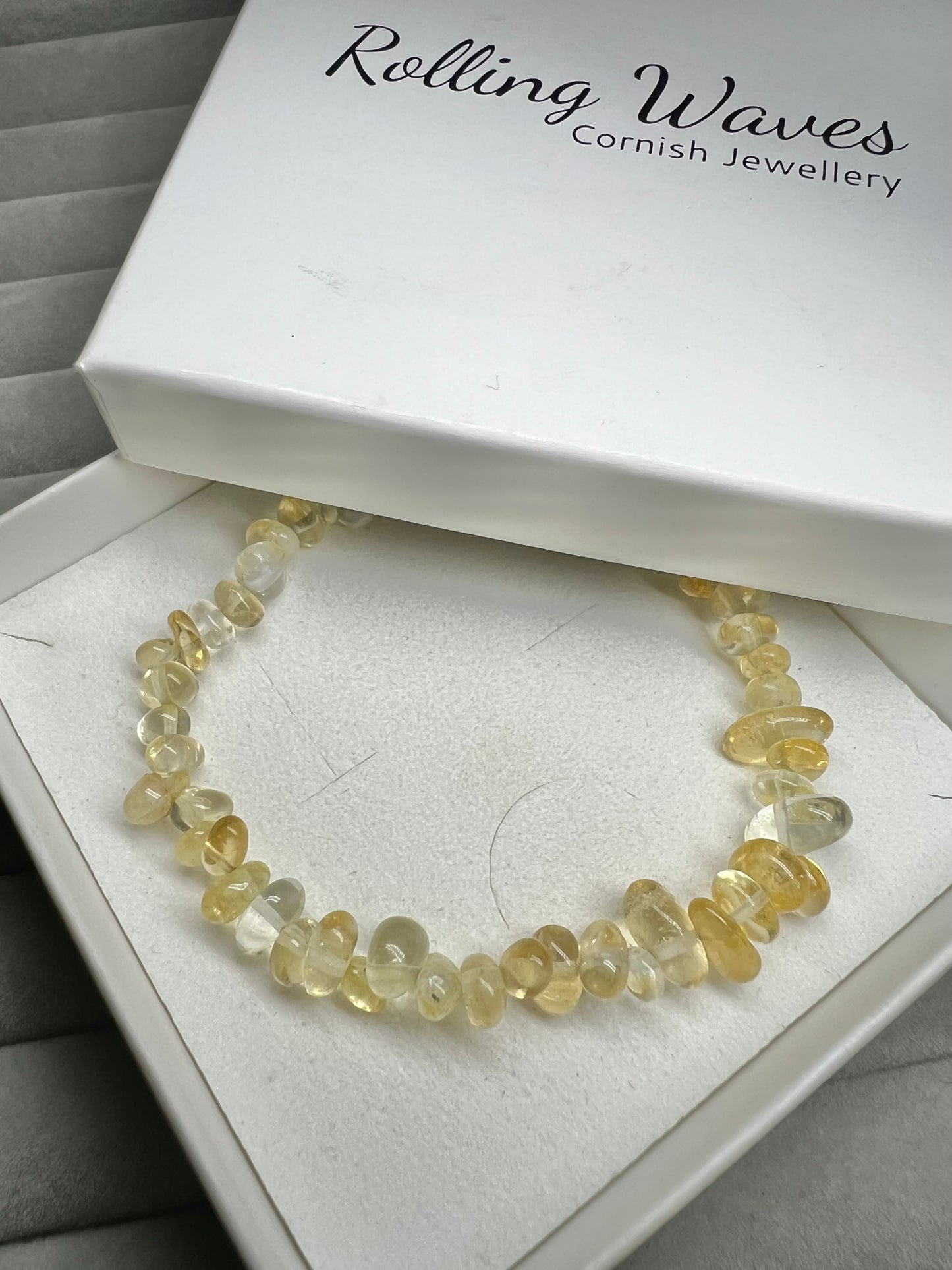 Citrine bracelet