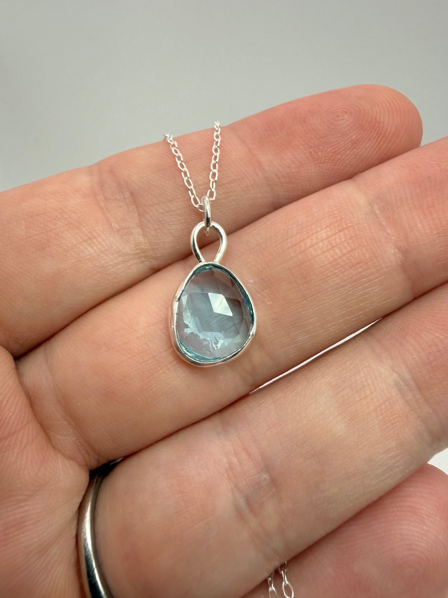 Topaz necklace