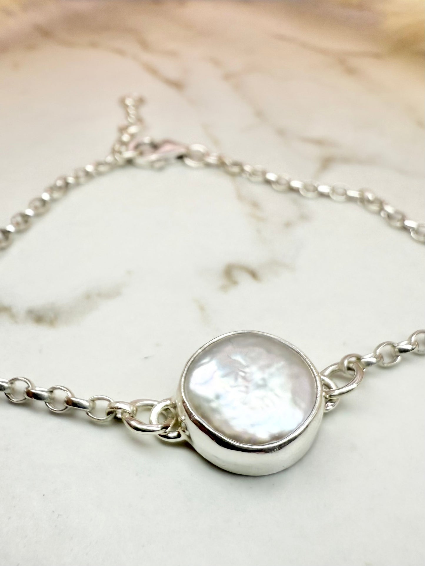 Fresh water pearl bracelet