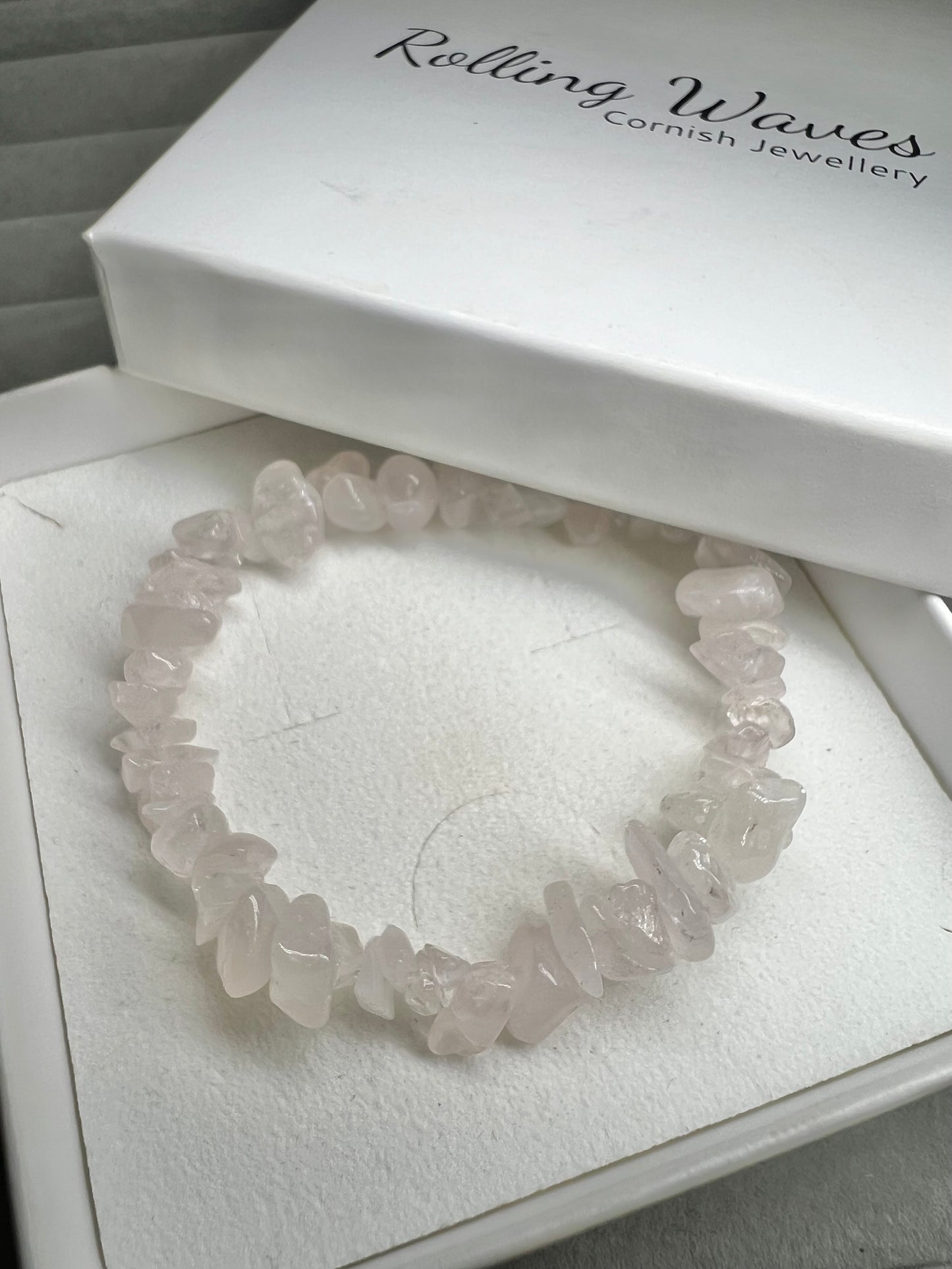 Rose quartz bracelet