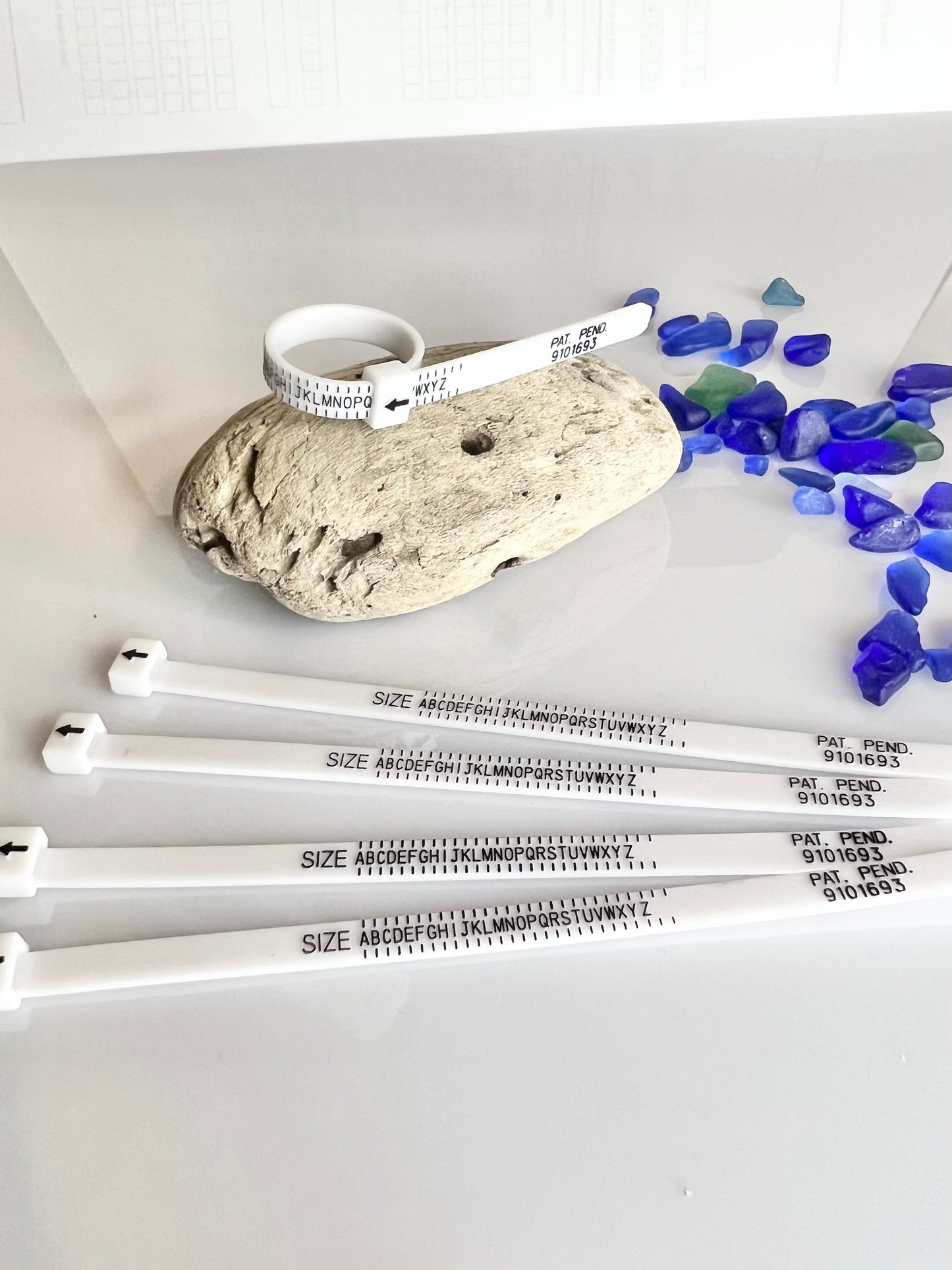 Reusable UK ring sizers